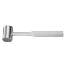 Ombredanne Bone Mallet Stainless Steel, 24 cm - 9 1/2" Head Diameter - Weight 40.0 mm Ø - 520 Grams